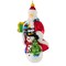 Huras Family 7.0 Inch Bringing Joy Of Christmas To All Christmas Tree Ornament , Santa Snowman Tree